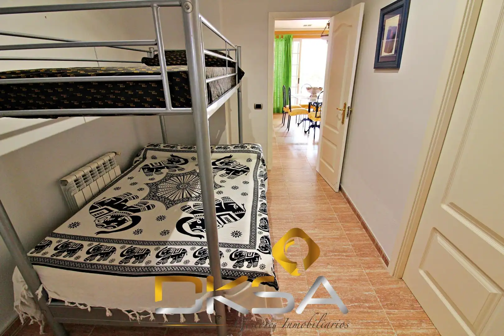 Bedroom of Houses for sale in Castellón de la Plana / Castelló de la Plana  with Air Conditioner, Heating and Private garden