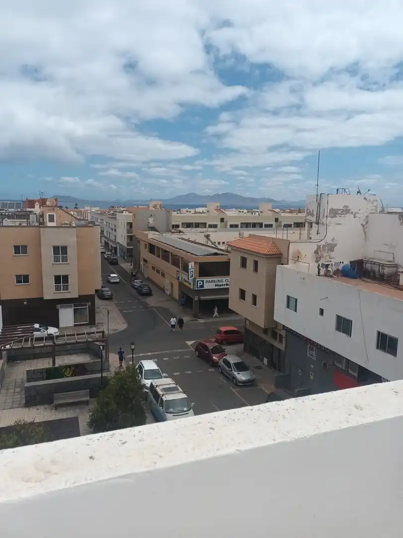 Exterior view of Flat for sale in La Oliva  with Storage room and Furnished