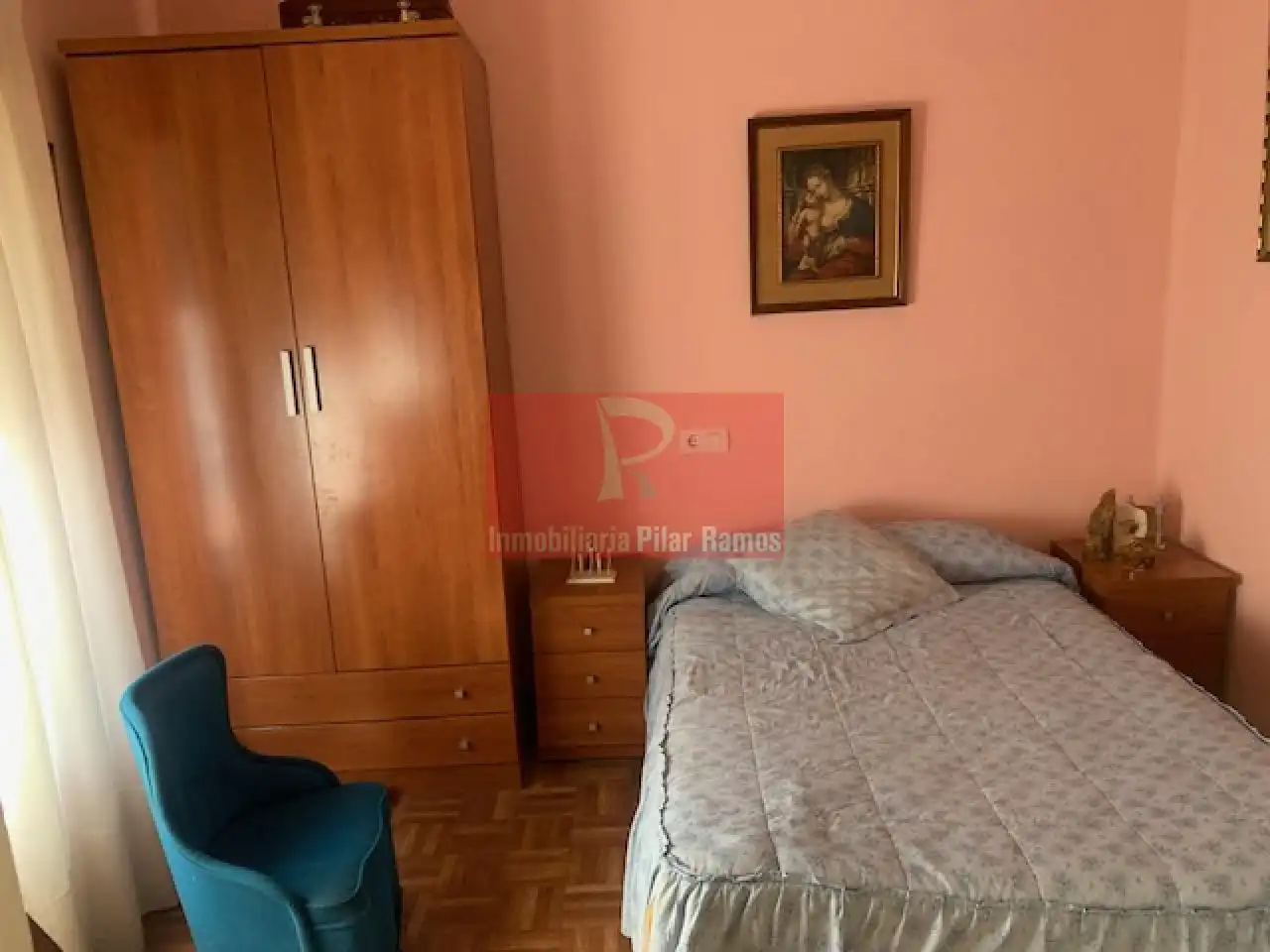 Dormitori de Casa o xalet en venda en San Andrés del Rabanedo amb Calefacció, Jardí privat i Parquet