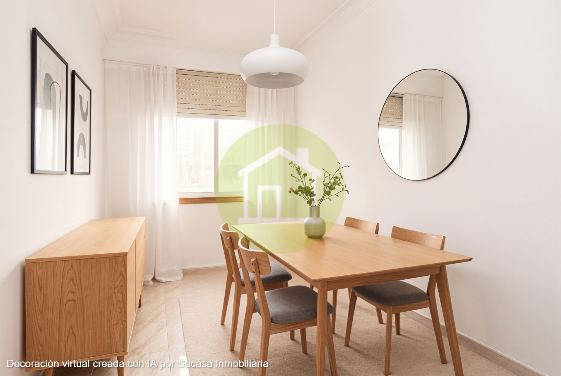 Menjador de Pis en venda en A Coruña Capital  amb Moblat, Forn i Internet