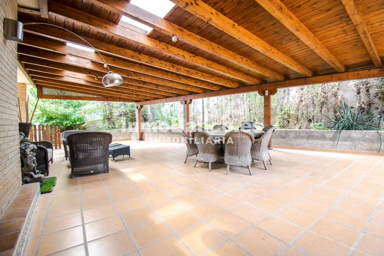 Terraza de Casa o chalet en venta en Chiva con Aire acondicionado, Calefacción y Jardín privado
