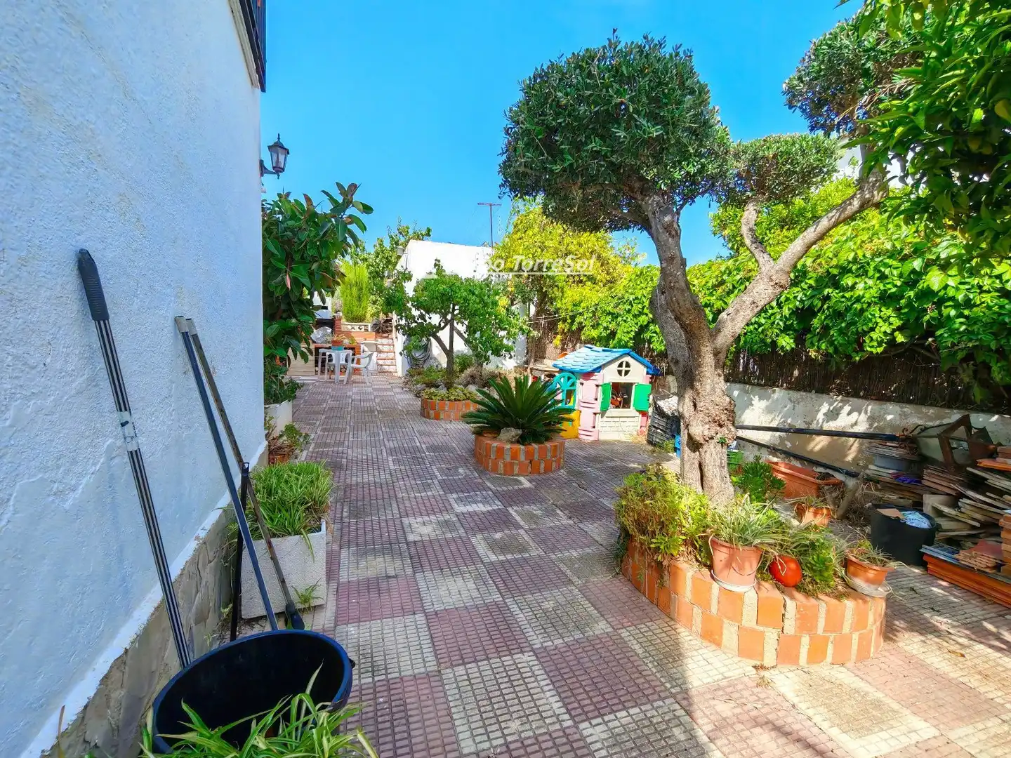 Jardín de Casa o chalet en venta en Calafell con Calefacción, Jardín privado y Terraza