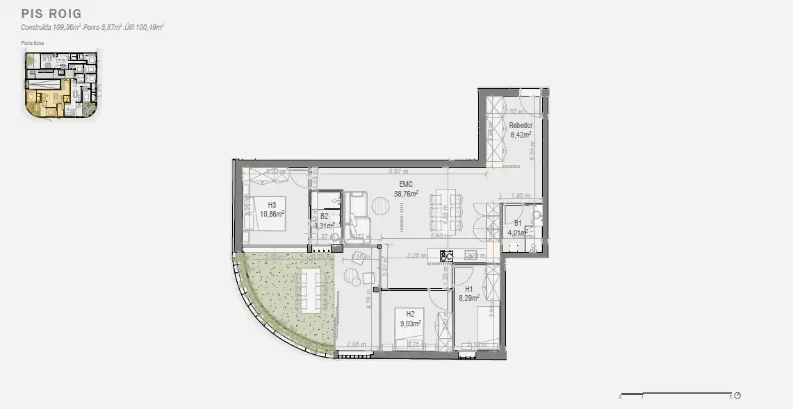 Apartamento en venta en Palafrugell con Aire acondicionado, Calefacción y Alarma