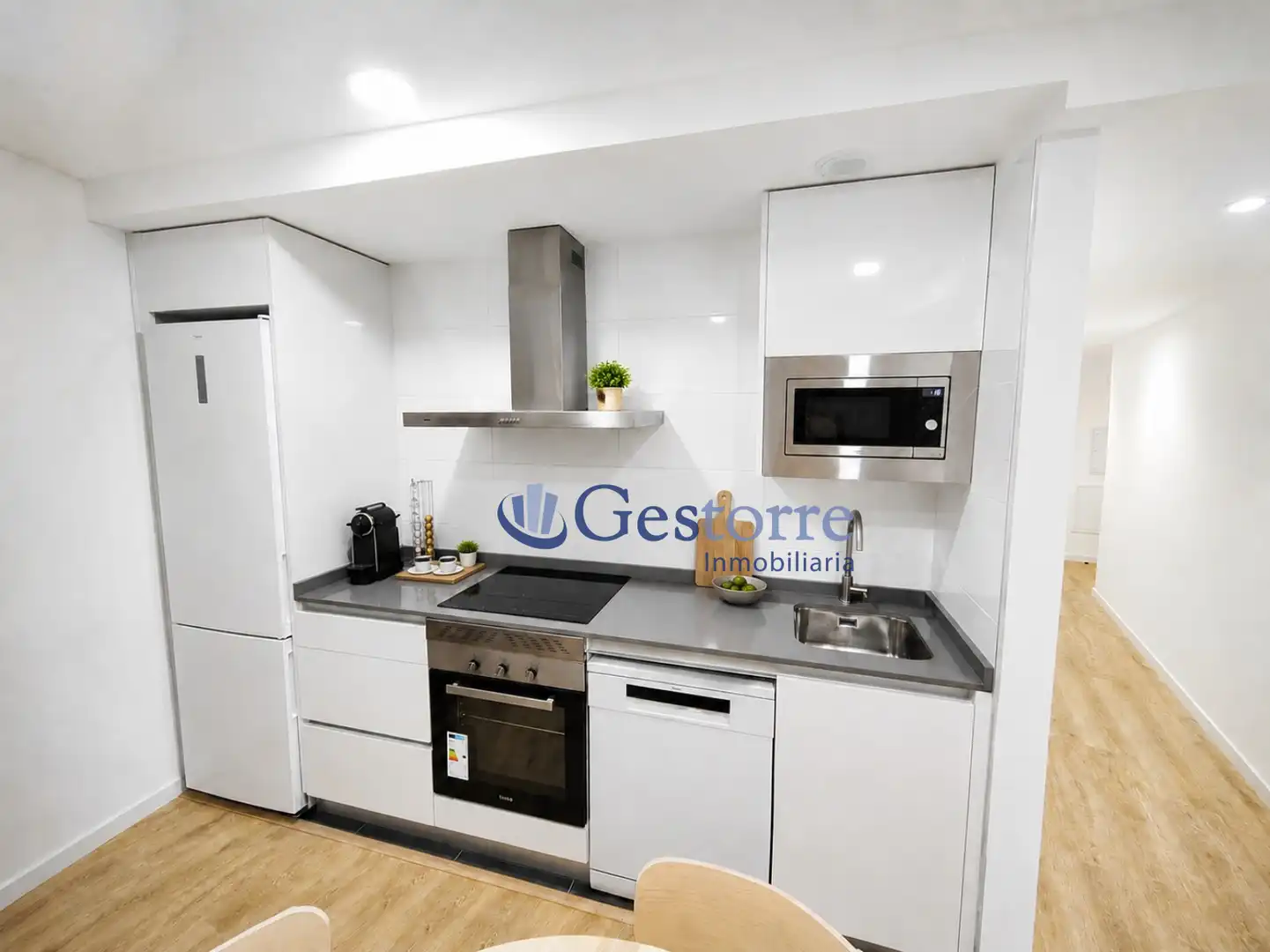 Kitchen of Flat for rent in Oviedo   with Heating and Balcony
