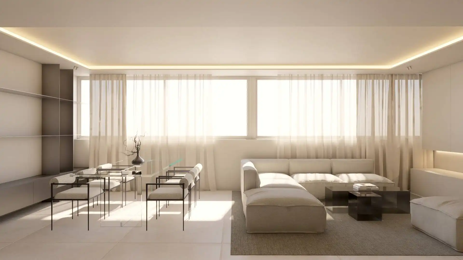 Sala de estar de Ático en venta en Las Palmas de Gran Canaria
