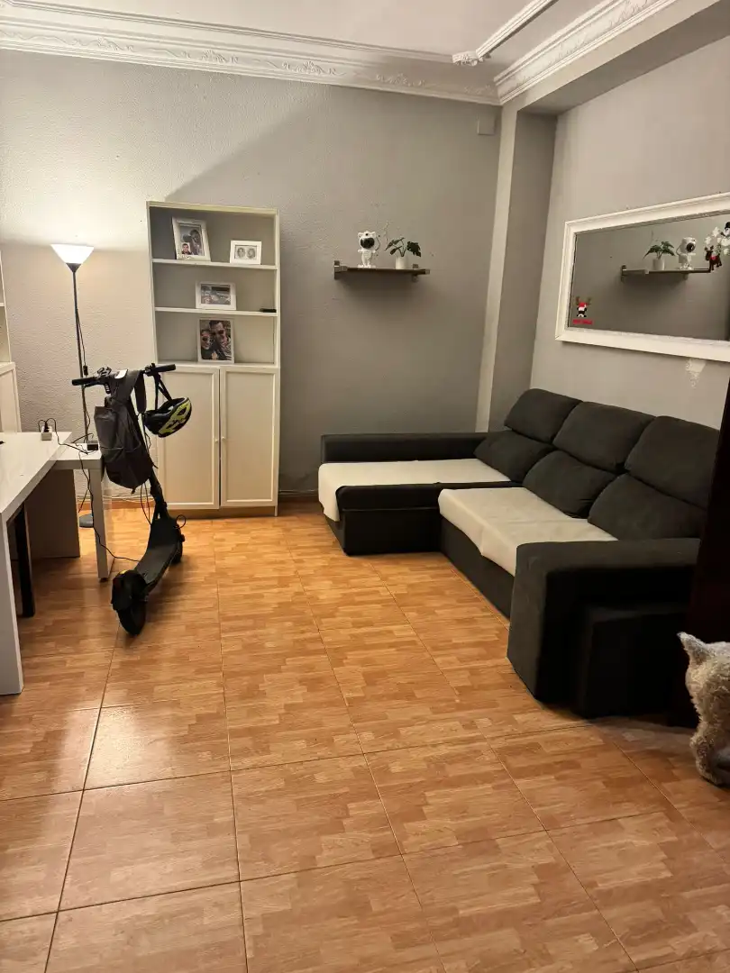 Sala de estar de Casa adosada en venta en Dos Hermanas con Aire acondicionado, Terraza y Amueblado