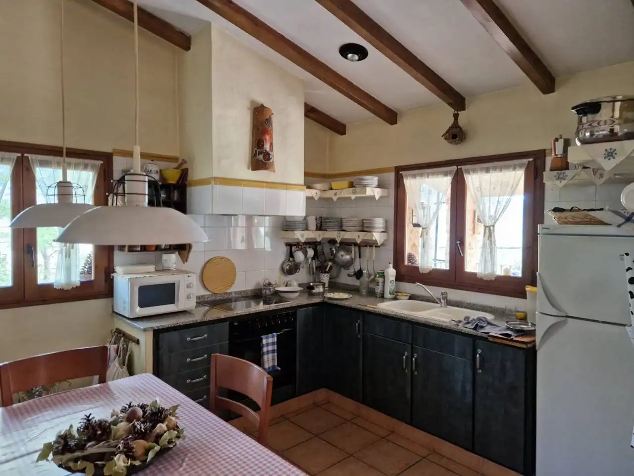 Kitchen of Houses for sale in Riópar  with Heating, Private garden and Furnished