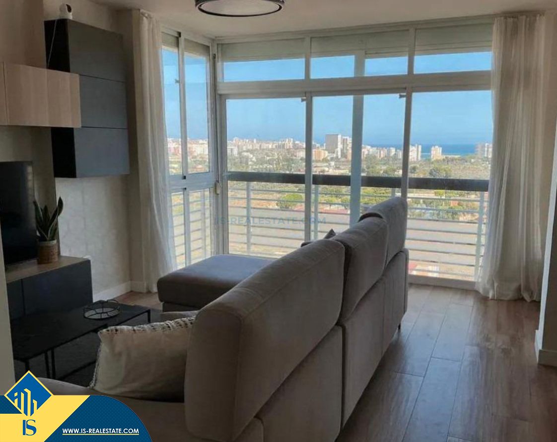 Living room of Apartment for sale in Alicante / Alacant  with Air Conditioner, Heating and Furnished