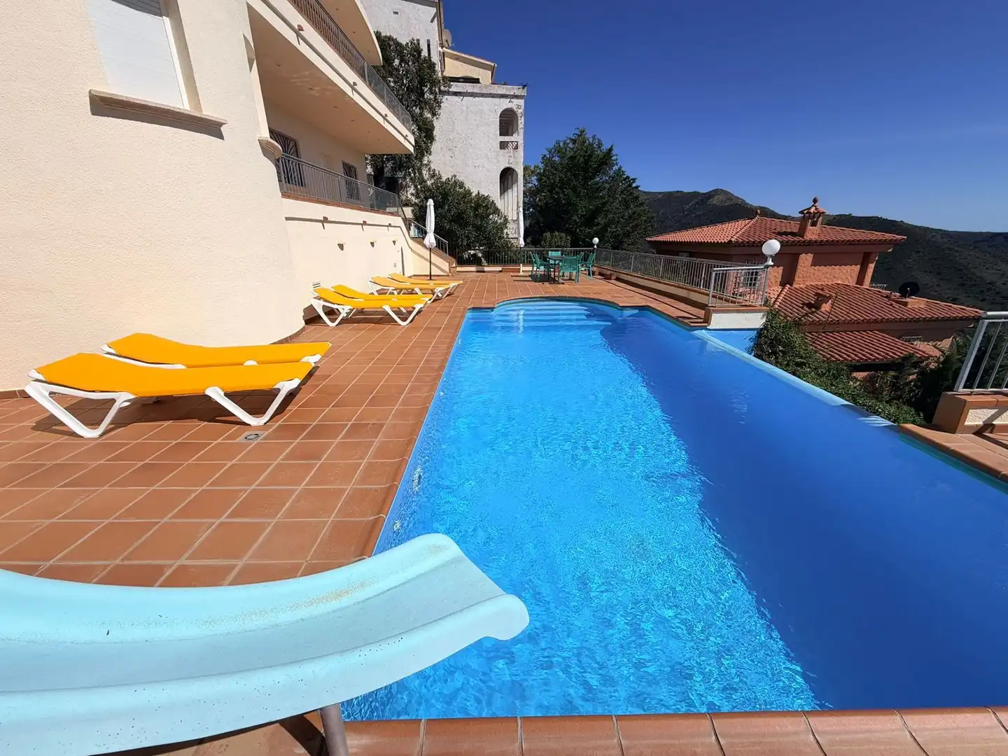 Swimming pool of Houses for sale in Roses  with Air Conditioner, Heating and Private garden