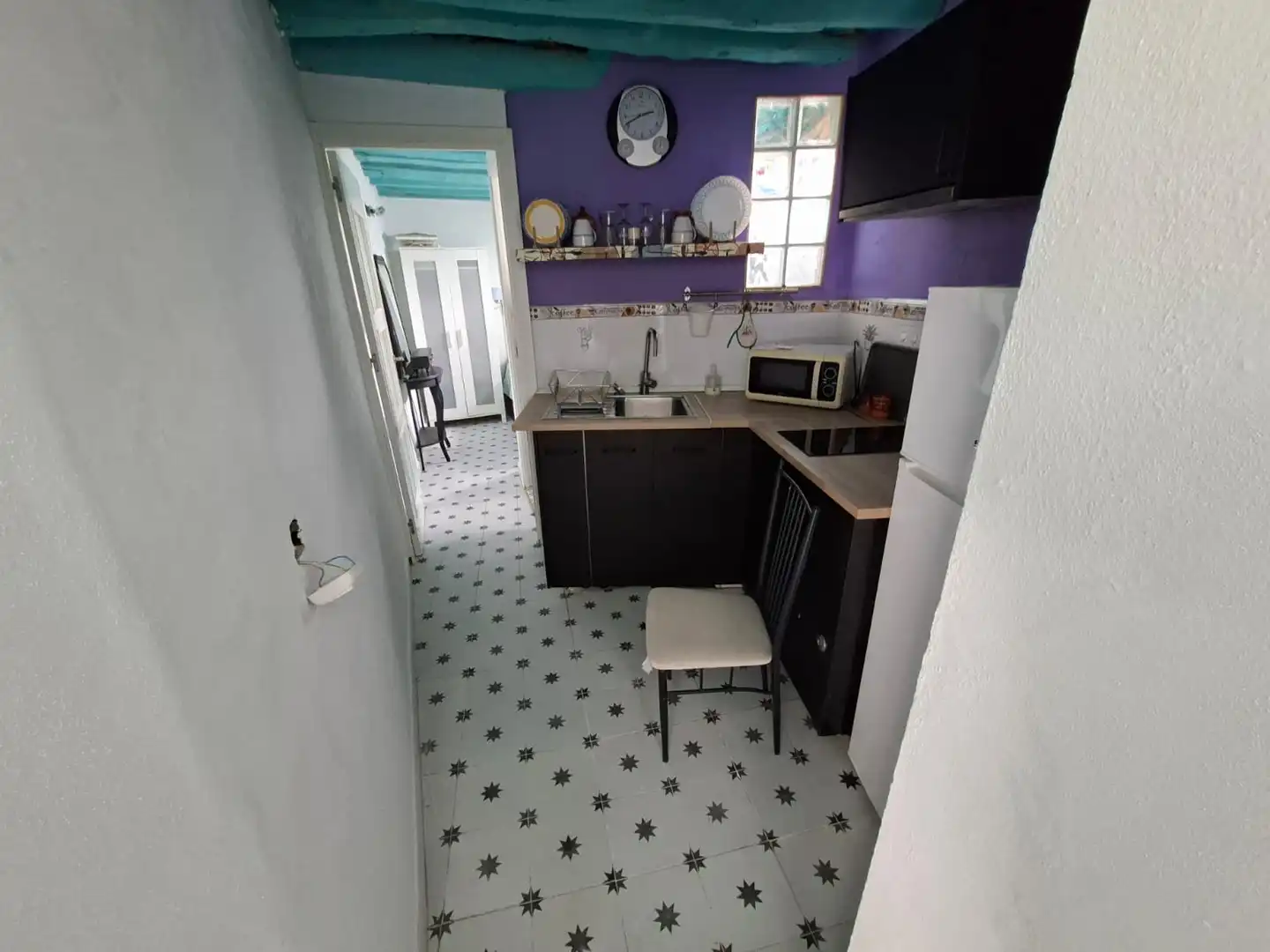 Cuina de Apartament en venda en Vejer de la Frontera amb Moblat, Forn i Rentadora