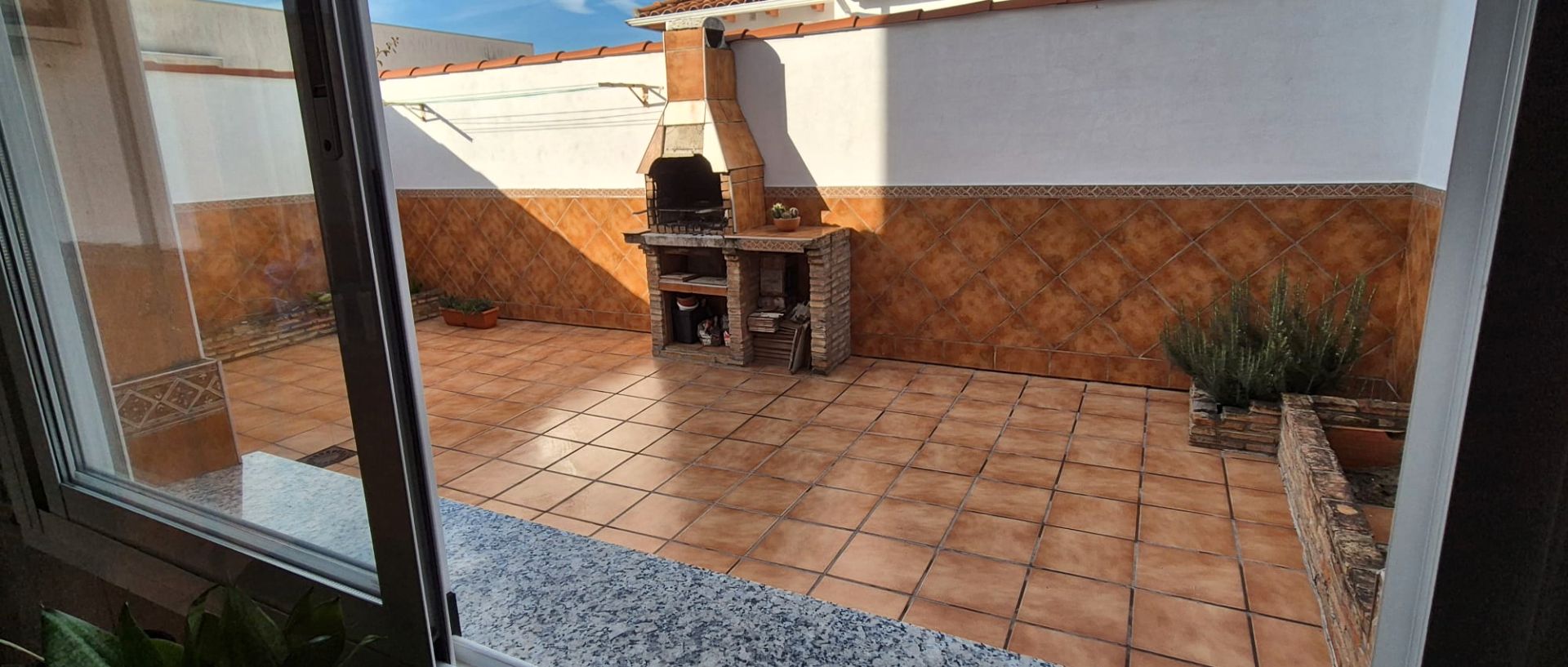 Terrassa de Casa o xalet en venda en Malpartida de Plasencia amb Aire condicionat, Calefacció i Jardí privat