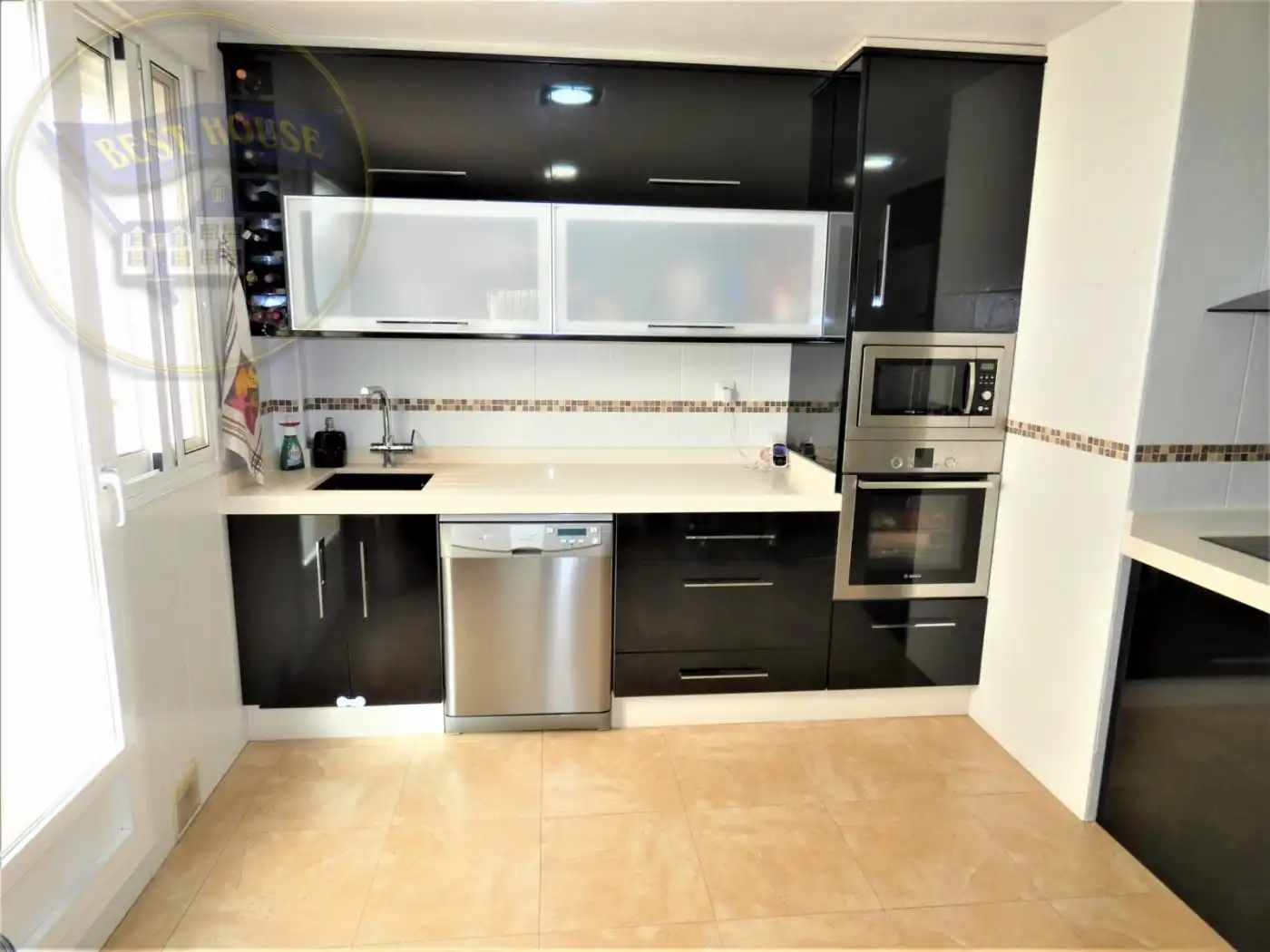 Cocina de Casa adosada en venta en Alguazas con Calefacción, Terraza y Trastero