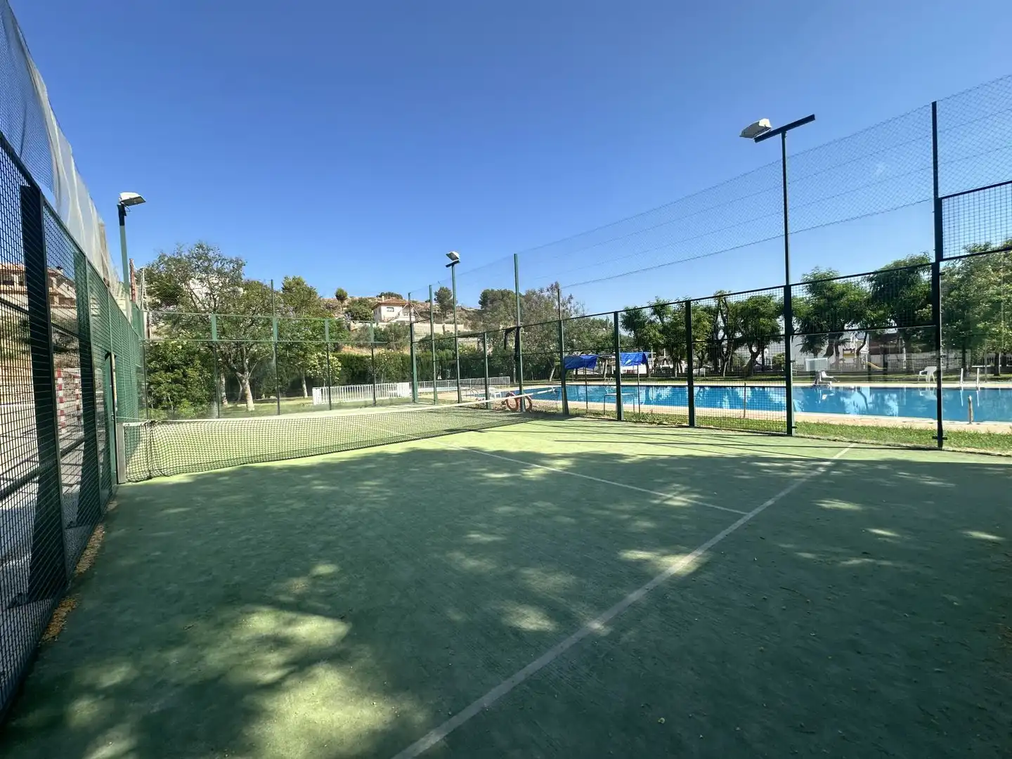 Piscina de Casa adosada en venda en Torres Torres amb Aire condicionat, Calefacció i Terrassa