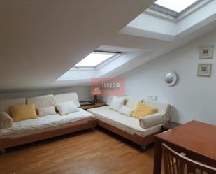 Living room of Attic to rent in Ourense Capital   with Air Conditioner, Heating and Storage room