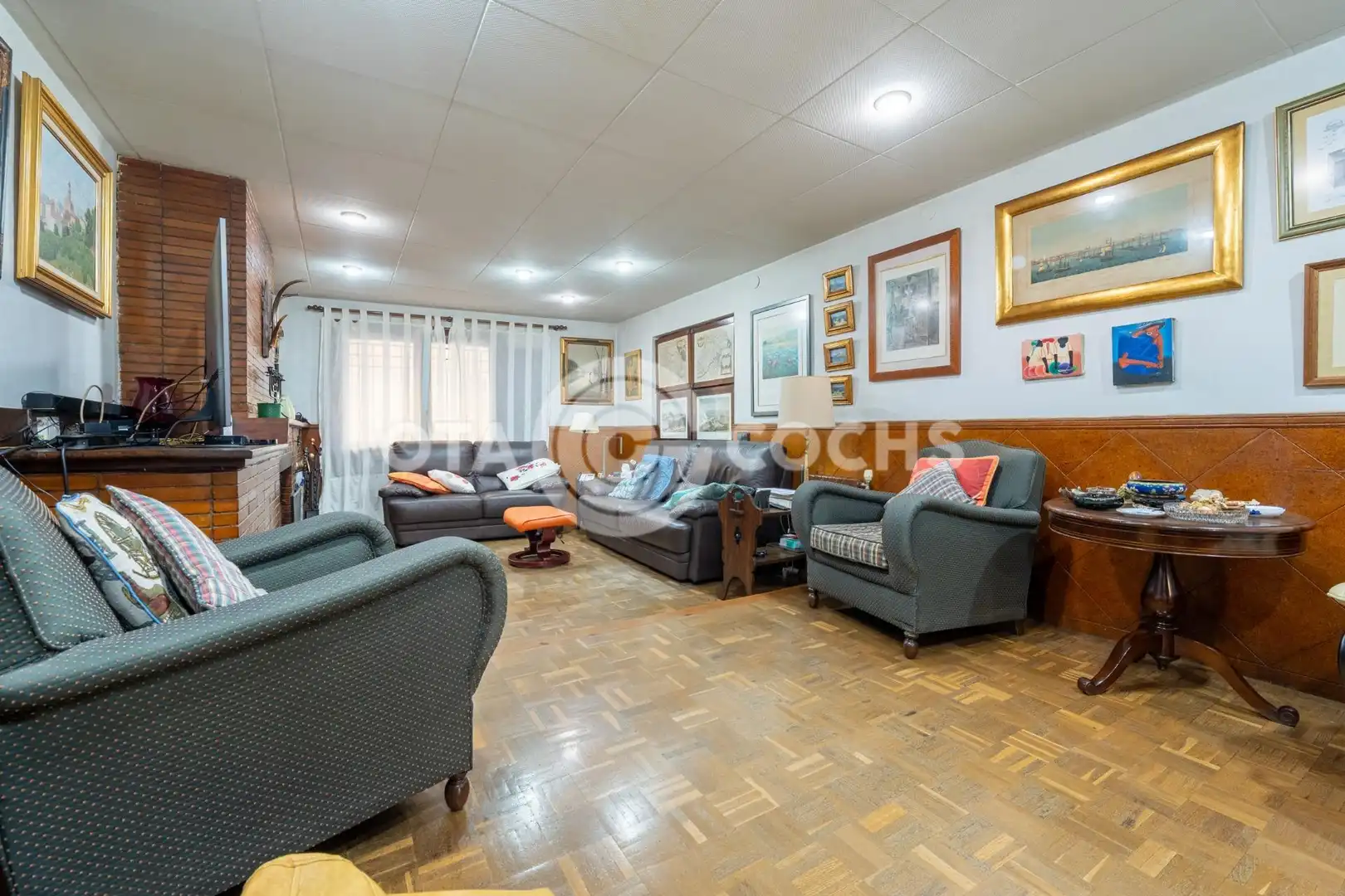 Sala de estar de Finca rústica en venta en Botarell con Aire acondicionado, Calefacción y Terraza