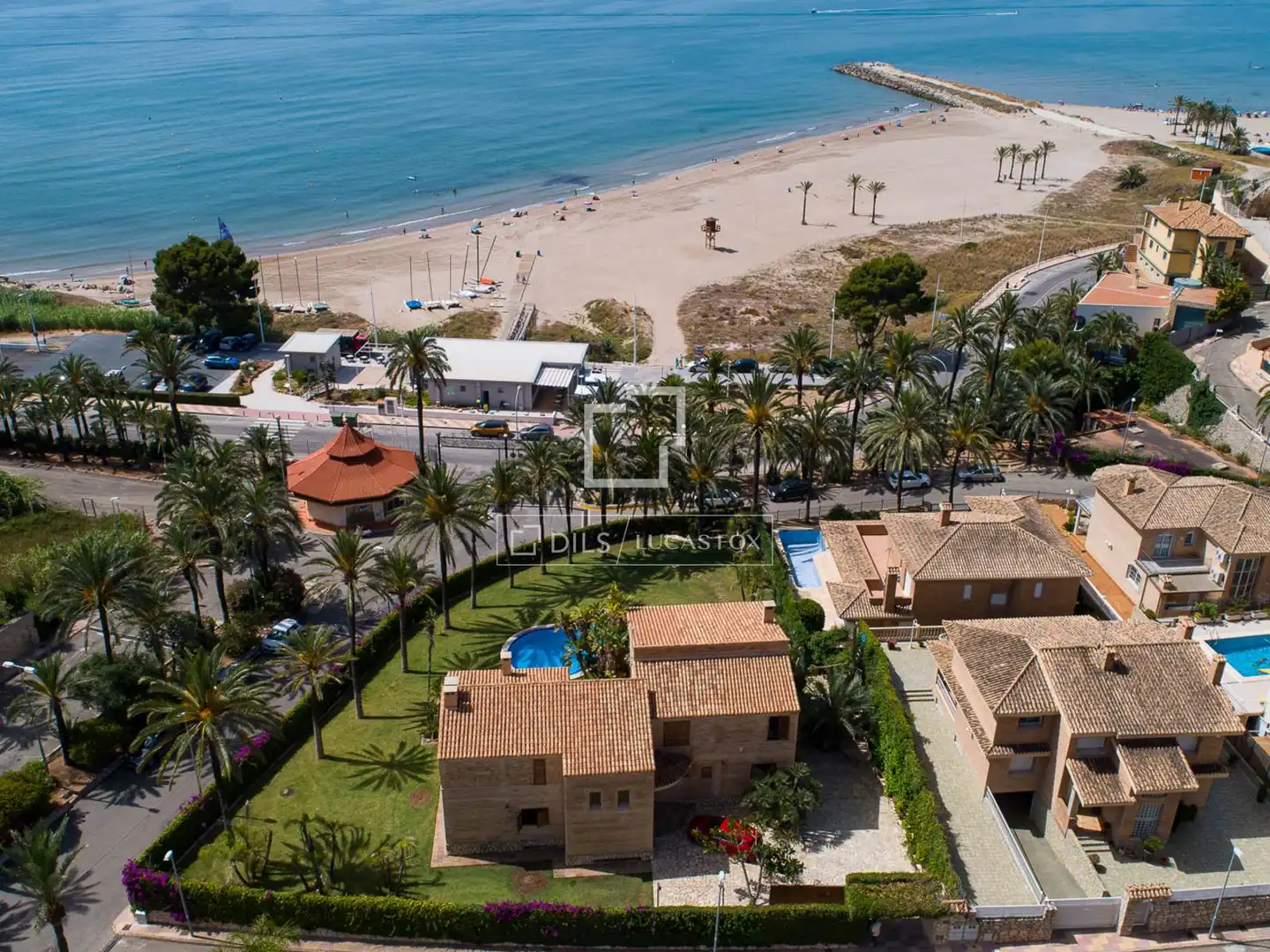 Exterior view of Houses for sale in Cullera  with Air Conditioner, Heating and Private garden