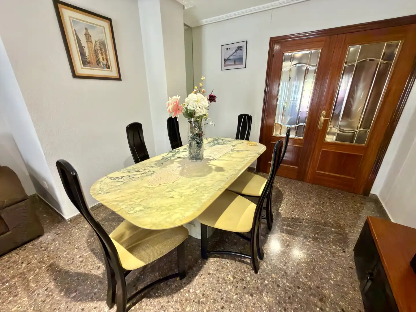 Comedor de Piso de alquiler en Xirivella con Aire acondicionado, Calefacción y Terraza
