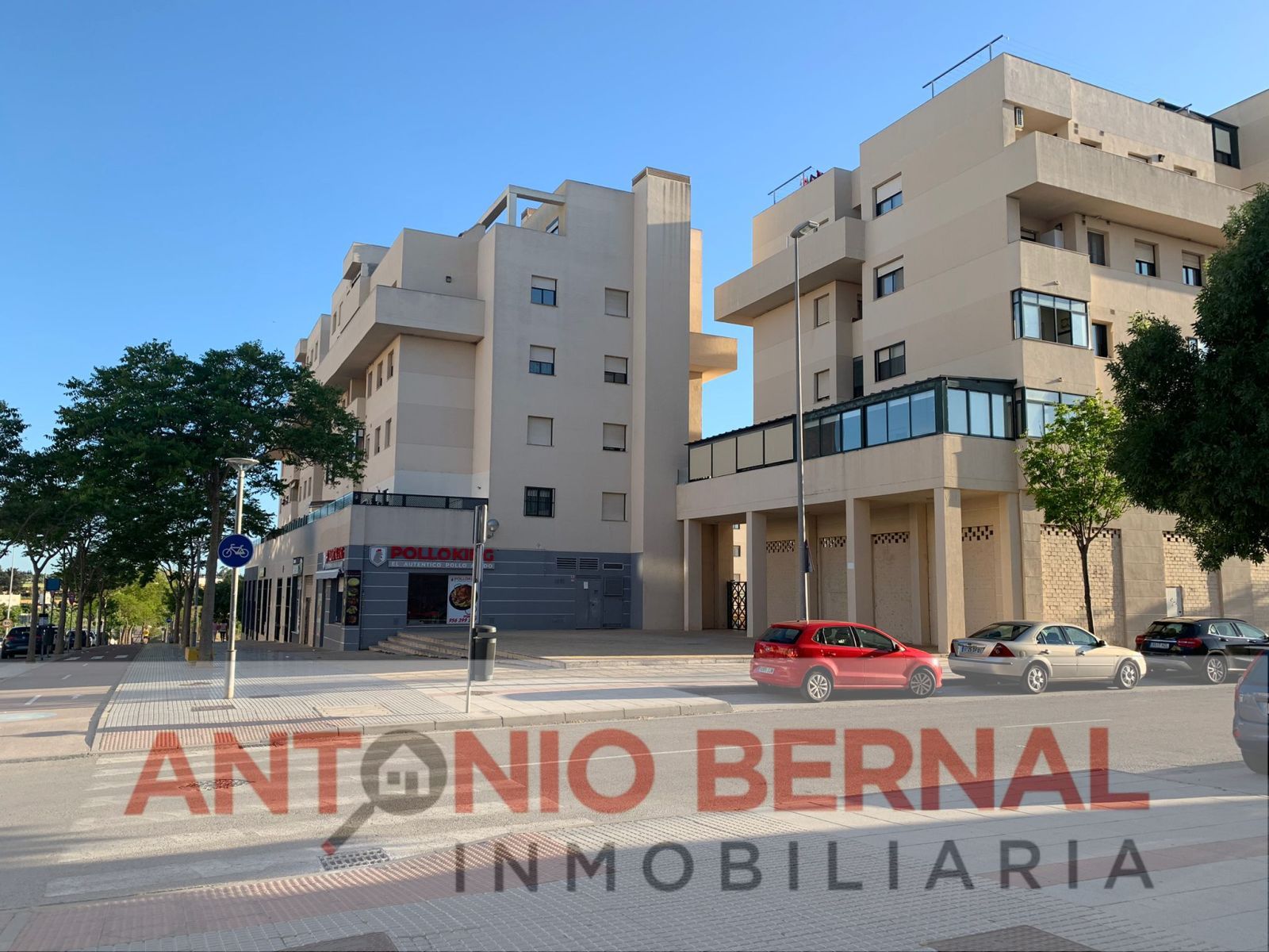 Exterior view of Flat for sale in Jerez de la Frontera  with Air Conditioner, Terrace and Storage room