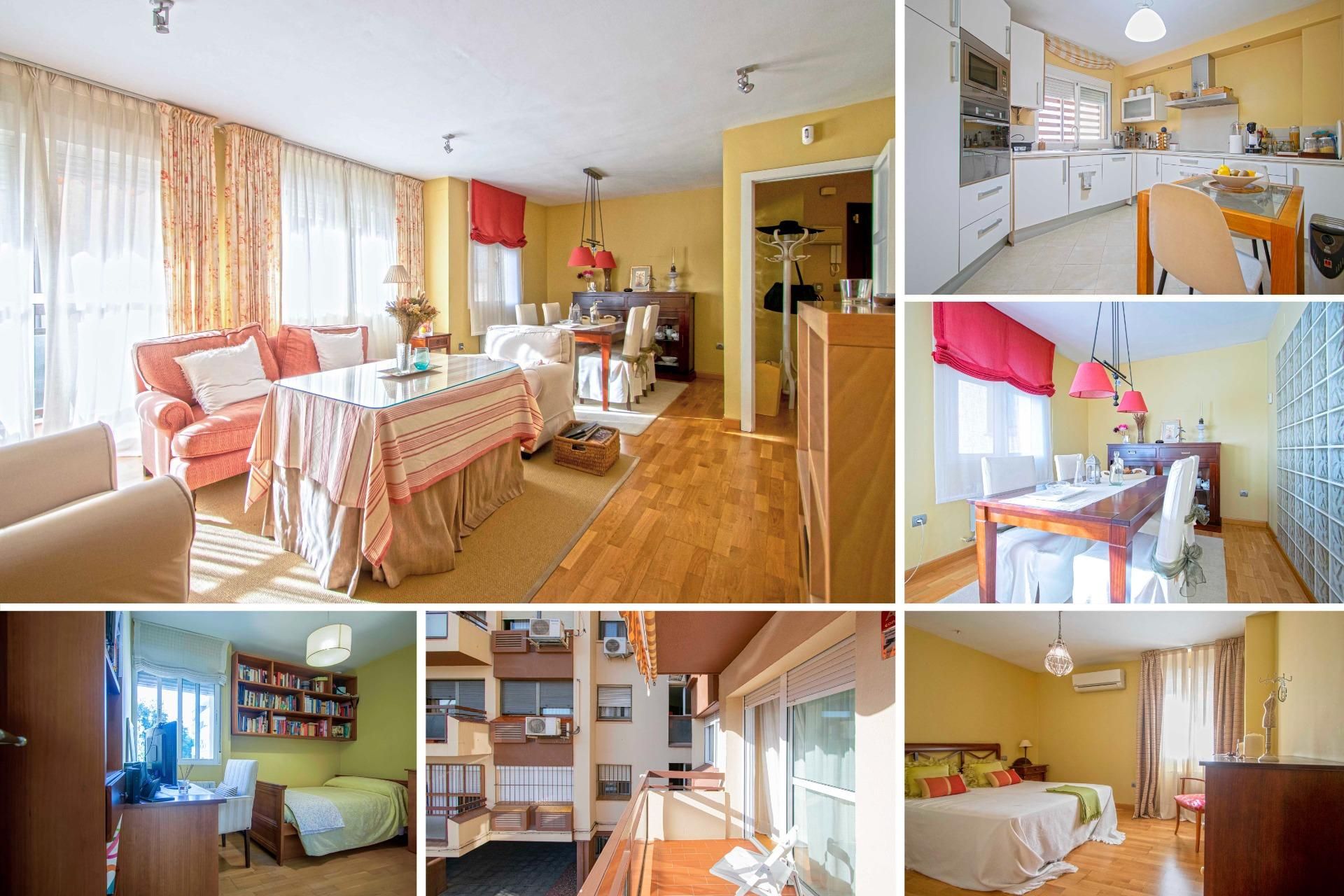 Bedroom of Flat for sale in  Sevilla Capital  with Air Conditioner, Heating and Terrace