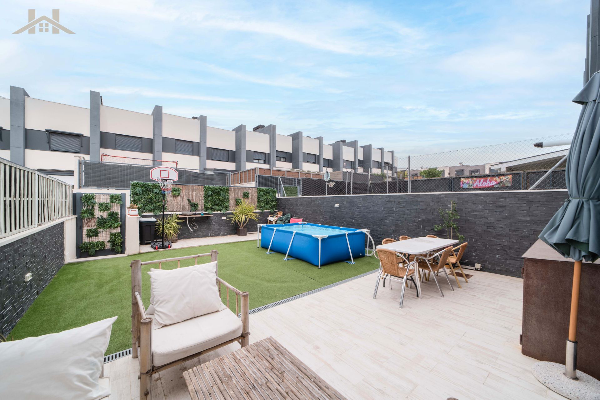 Terrace of House or chalet for sale in Arroyomolinos (Madrid)  with Air Conditioner, Heating and Private garden