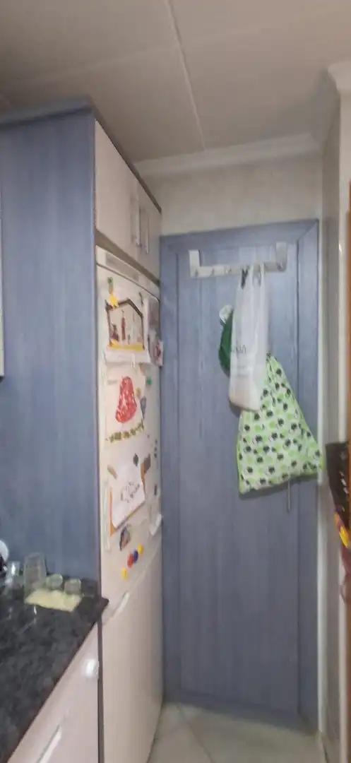 Kitchen of Flat for sale in Cullera  with Air Conditioner, Furnished and Balcony