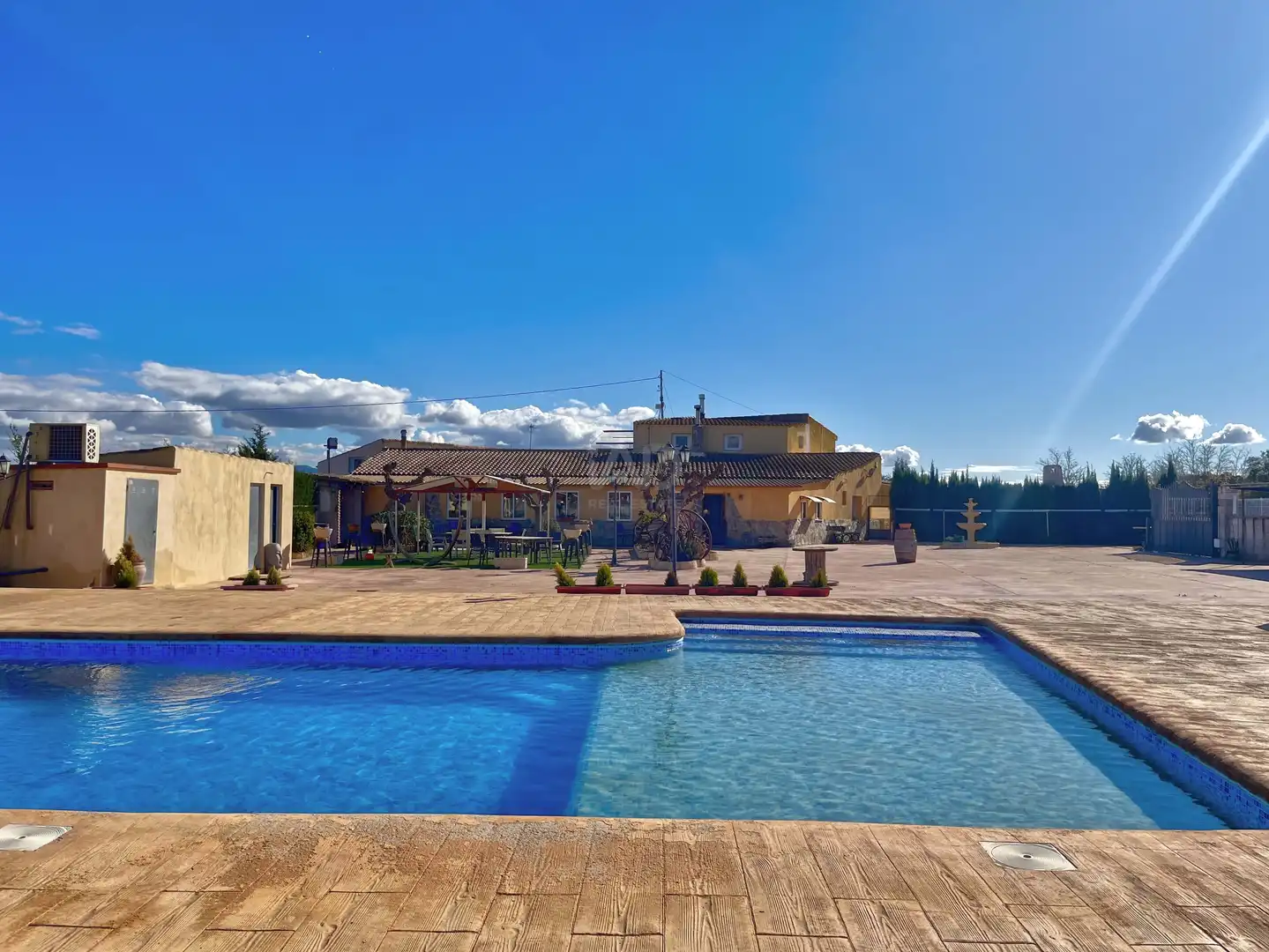Swimming pool of Houses for sale in Villena  with Air Conditioner, Terrace and Swimming Pool