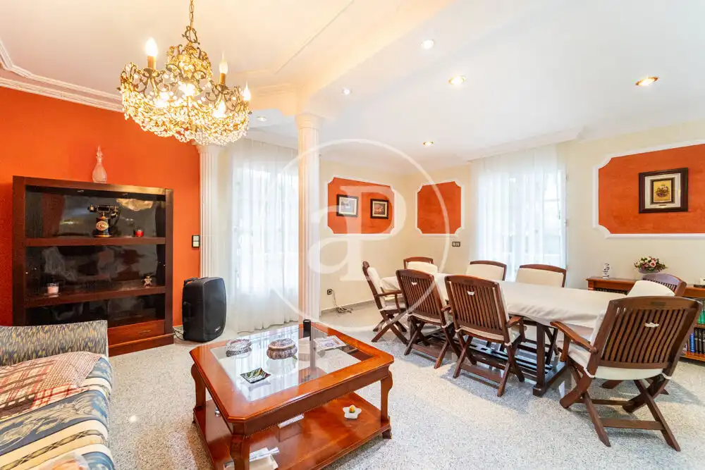 Dining room of Houses for sale in San Vicente del Raspeig / Sant Vicent del Raspeig  with Air Conditioner, Heating and Private garden