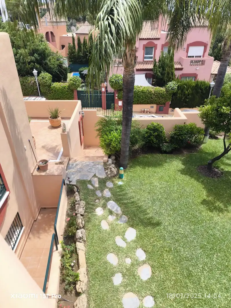 Garden of Houses for sale in Marbella  with Air Conditioner, Heating and Private garden