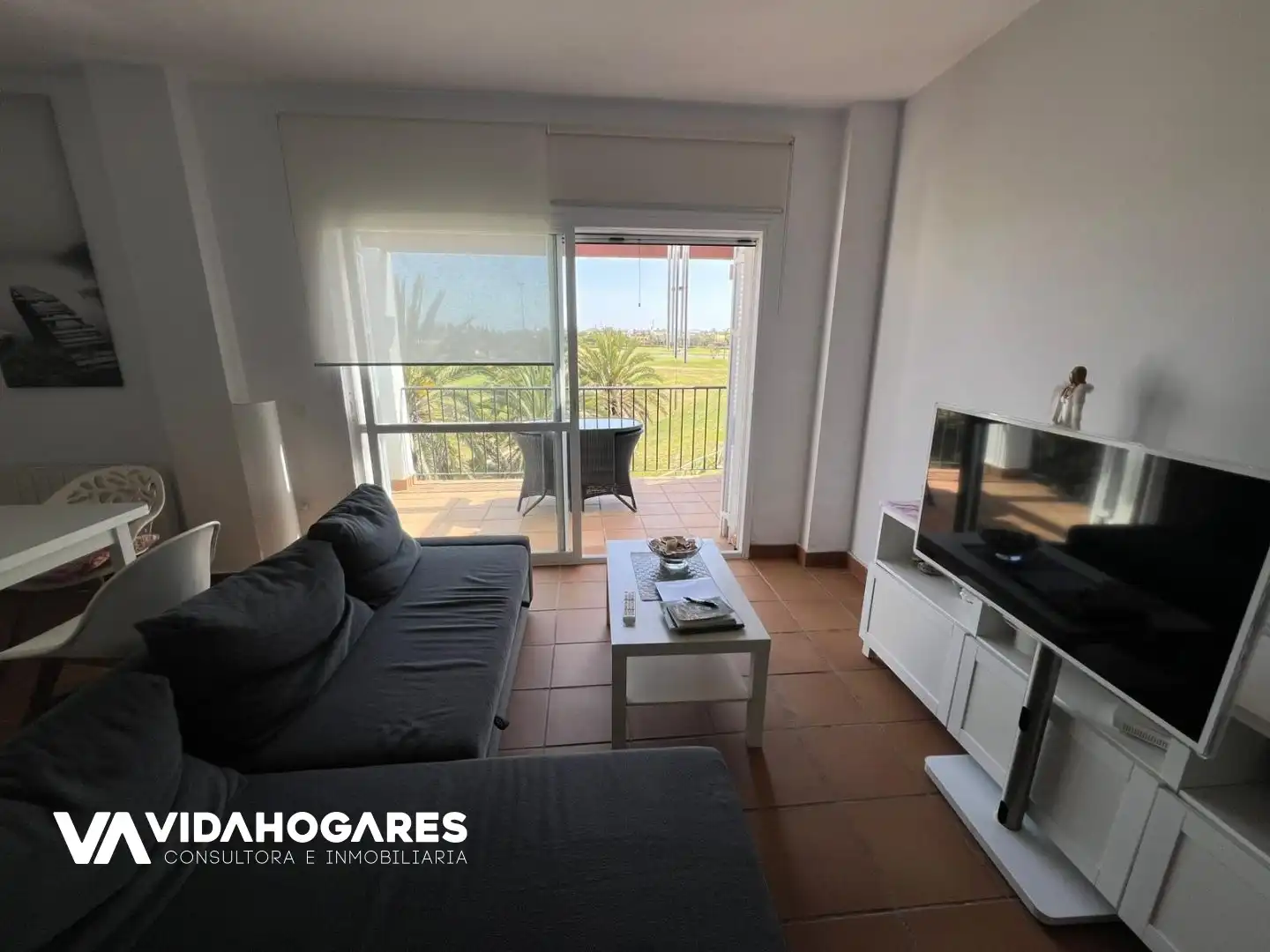 Sala de estar de Piso de alquiler en Rota con Piscina y Amueblado