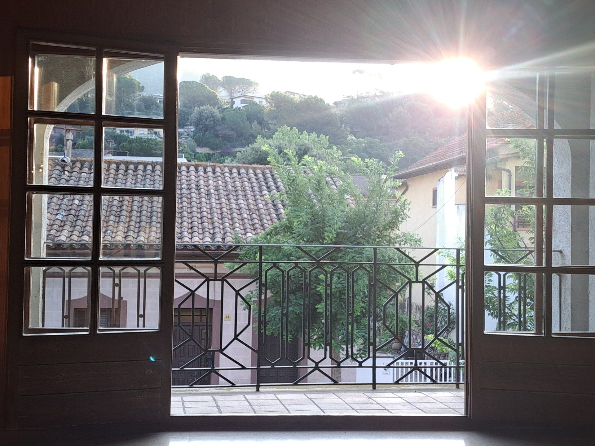 Exterior view of Country house for sale in Aiguafreda  with Terrace and Storage room