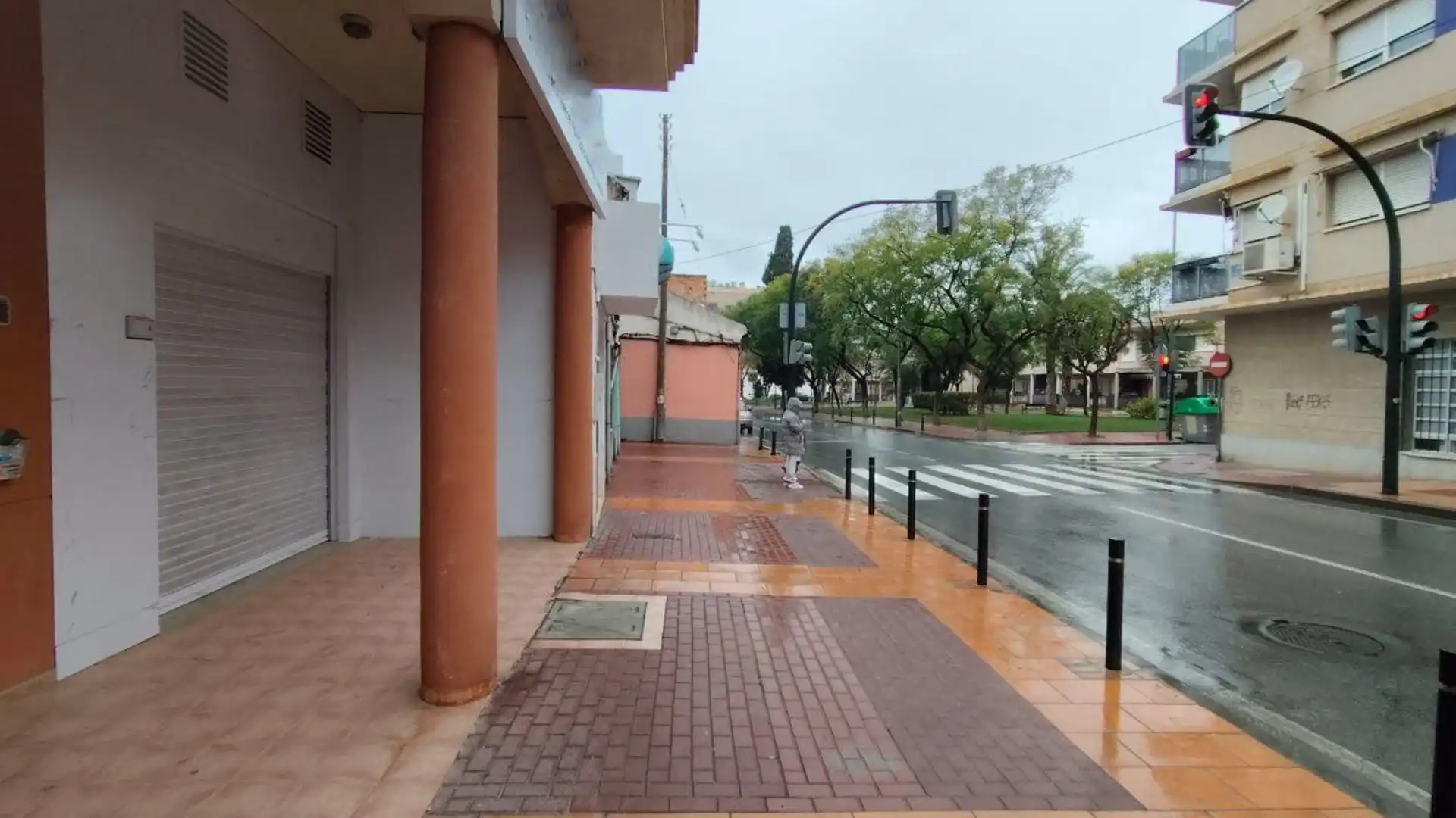 Vista exterior de Local de alquiler en  Murcia Capital con Aire acondicionado