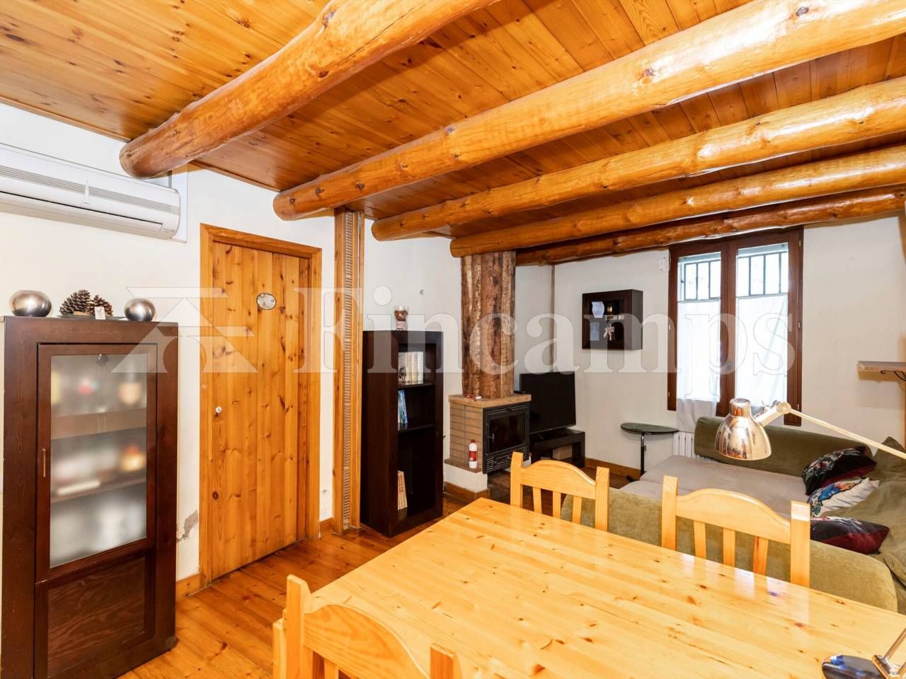 Sala d'estar de Casa o xalet en venda en Sabadell amb Parquet