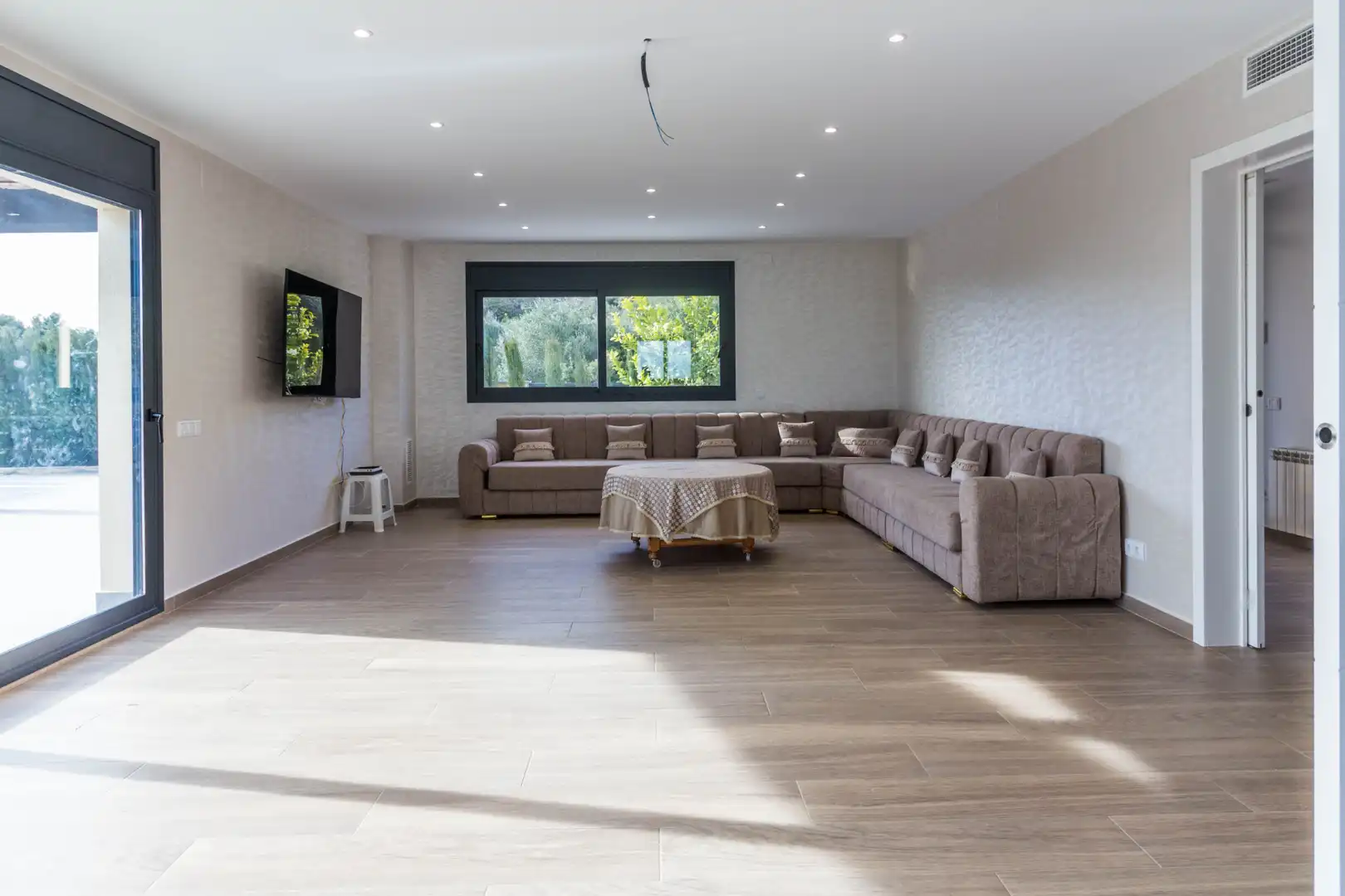 Sala de estar de Casa o chalet en venta en Alcover con Aire acondicionado, Calefacción y Jardín privado