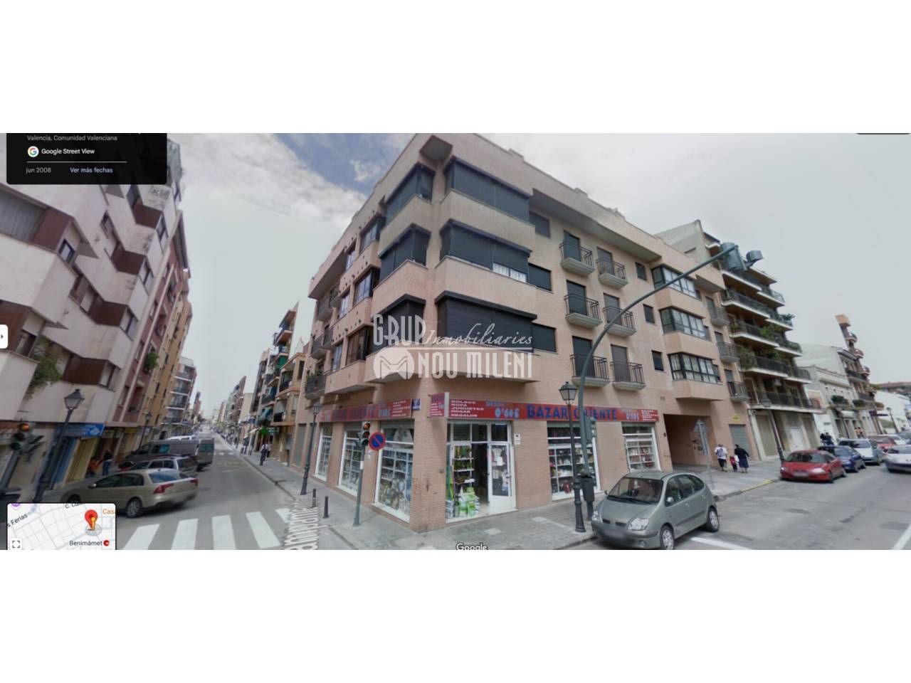 Vista exterior de Piso en venta en  Valencia Capital con Balcón