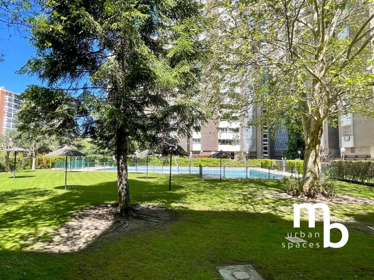 Swimming pool of Flat for rent in Fuencarral - El Pardo
