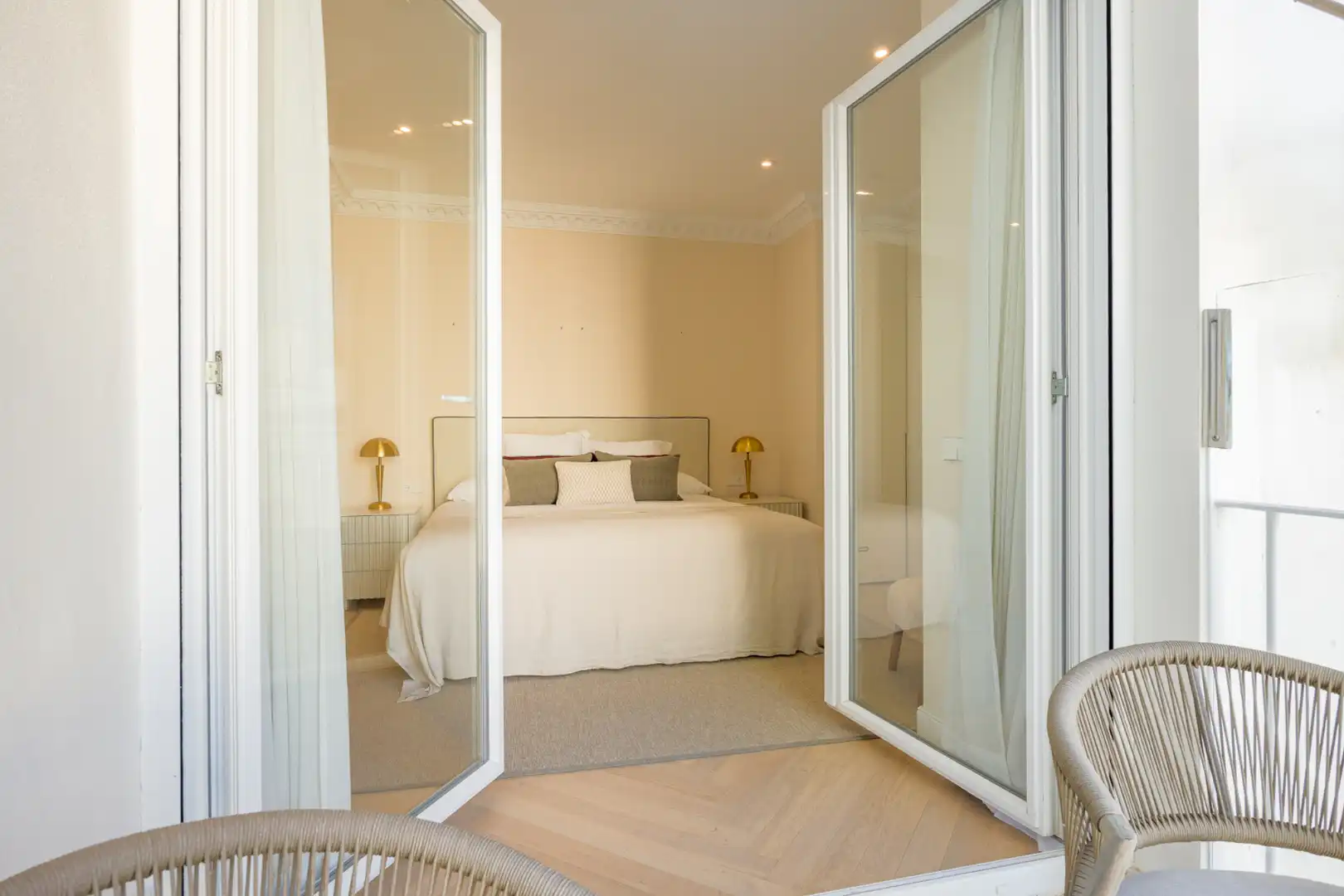 Schlafzimmer von Wohnung zum Verkauf in Madrid mit Klimaanlage, Heizung und Abstellraum