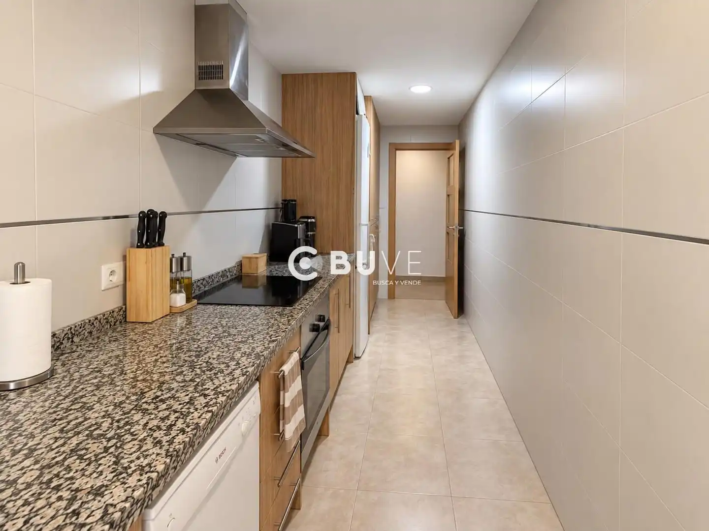 Kitchen of Flat for sale in Ador  with Air Conditioner, Terrace and Furnished