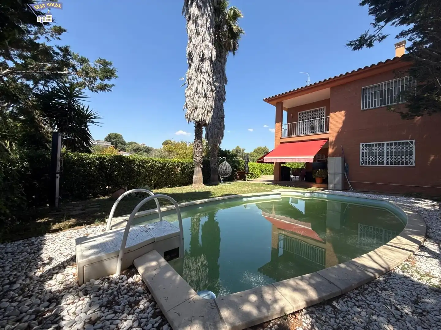 Piscina de Casa o chalet en venta en Caldes de Montbui con Aire acondicionado, Calefacción y Jardín privado