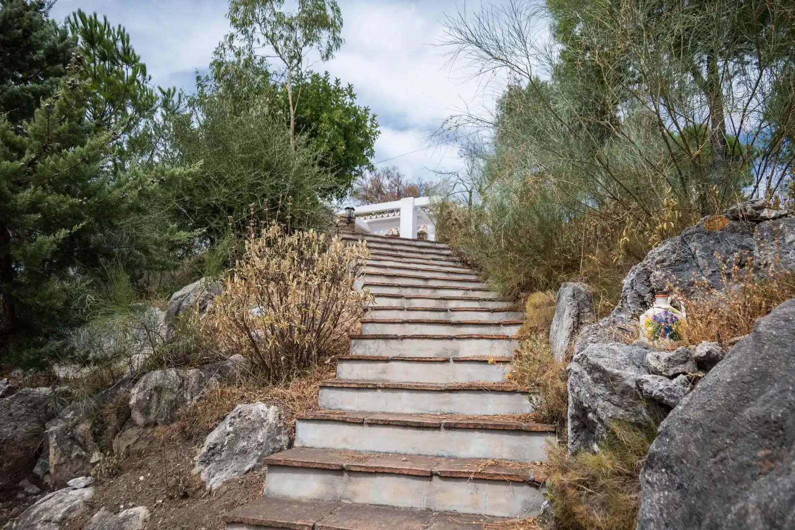 Garden of Houses for sale in Canillas de Albaida  with Air Conditioner, Private garden and Terrace