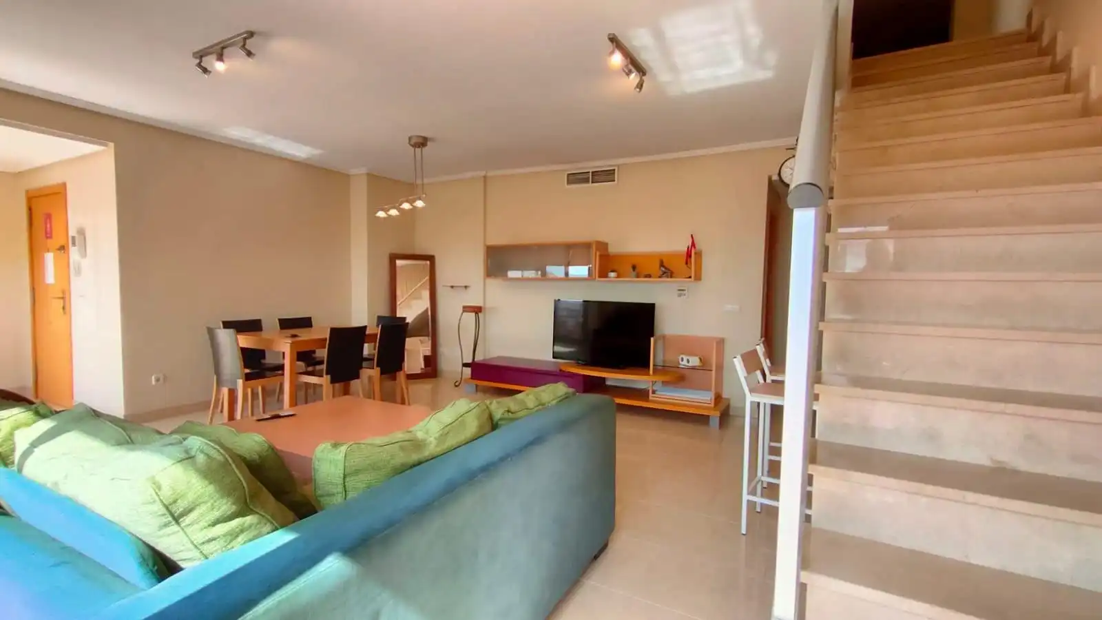 Sala de estar de Ático en venta en Vinaròs con Aire acondicionado, Calefacción y Terraza