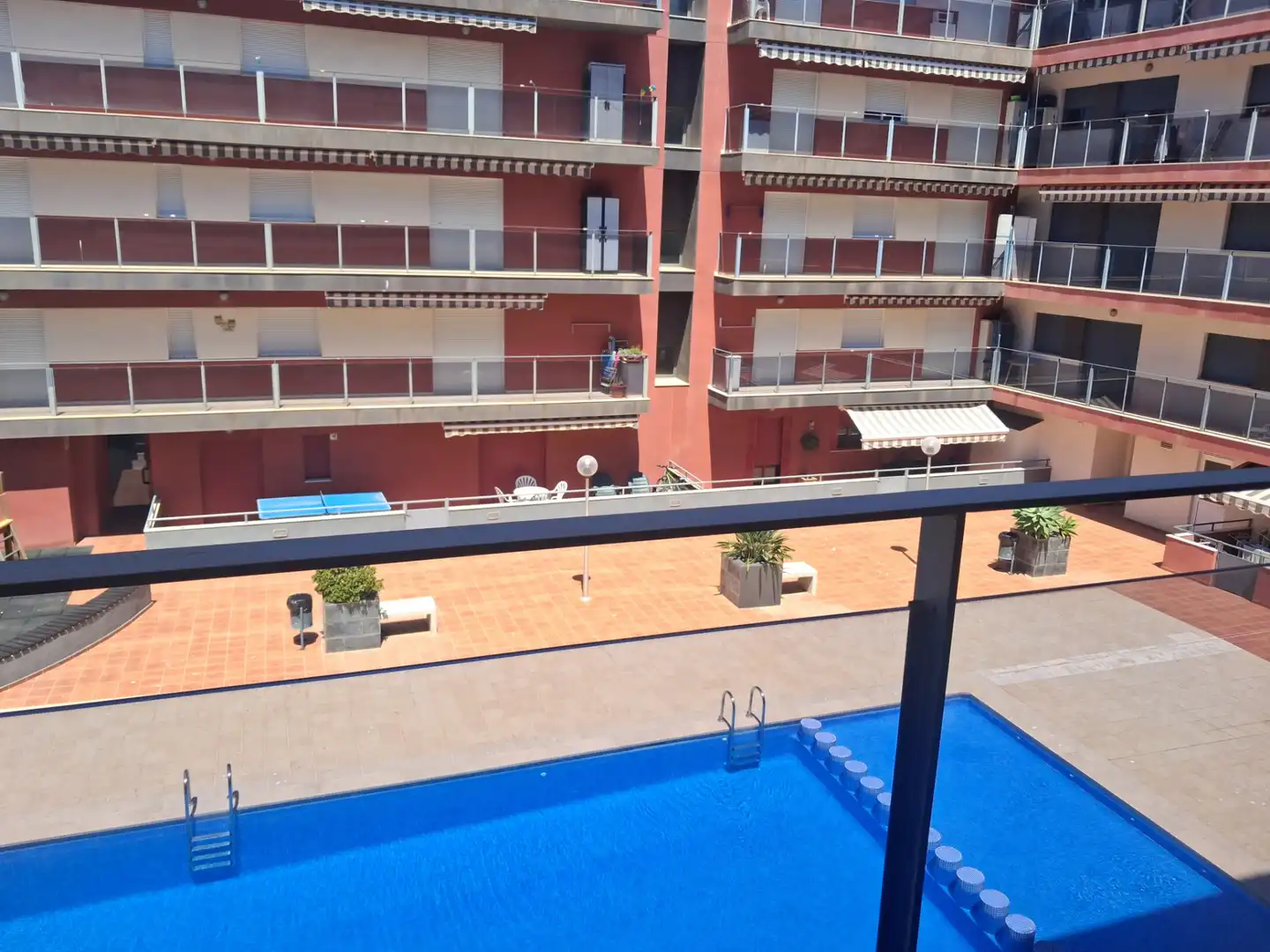 Schwimmbecken von Wohnung zur Miete in Benicarló mit Klimaanlage, Terrasse und Möbliert