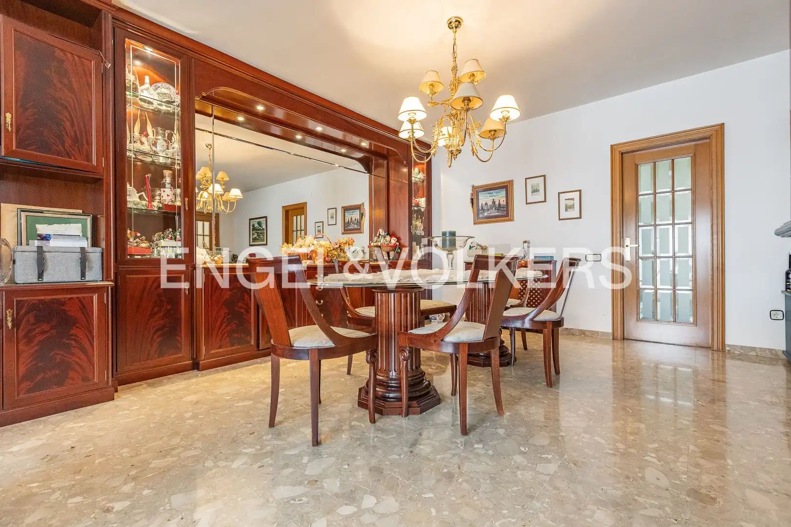 Dining room of Houses for sale in Terrassa  with Air Conditioner, Heating and Private garden