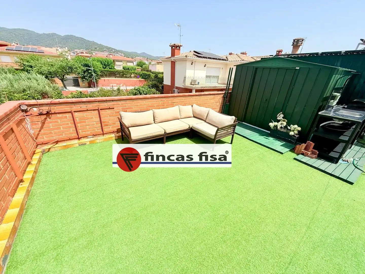 Terrassa de Casa adosada en venda en Premià de Mar amb Aire condicionat, Calefacció i Jardí privat