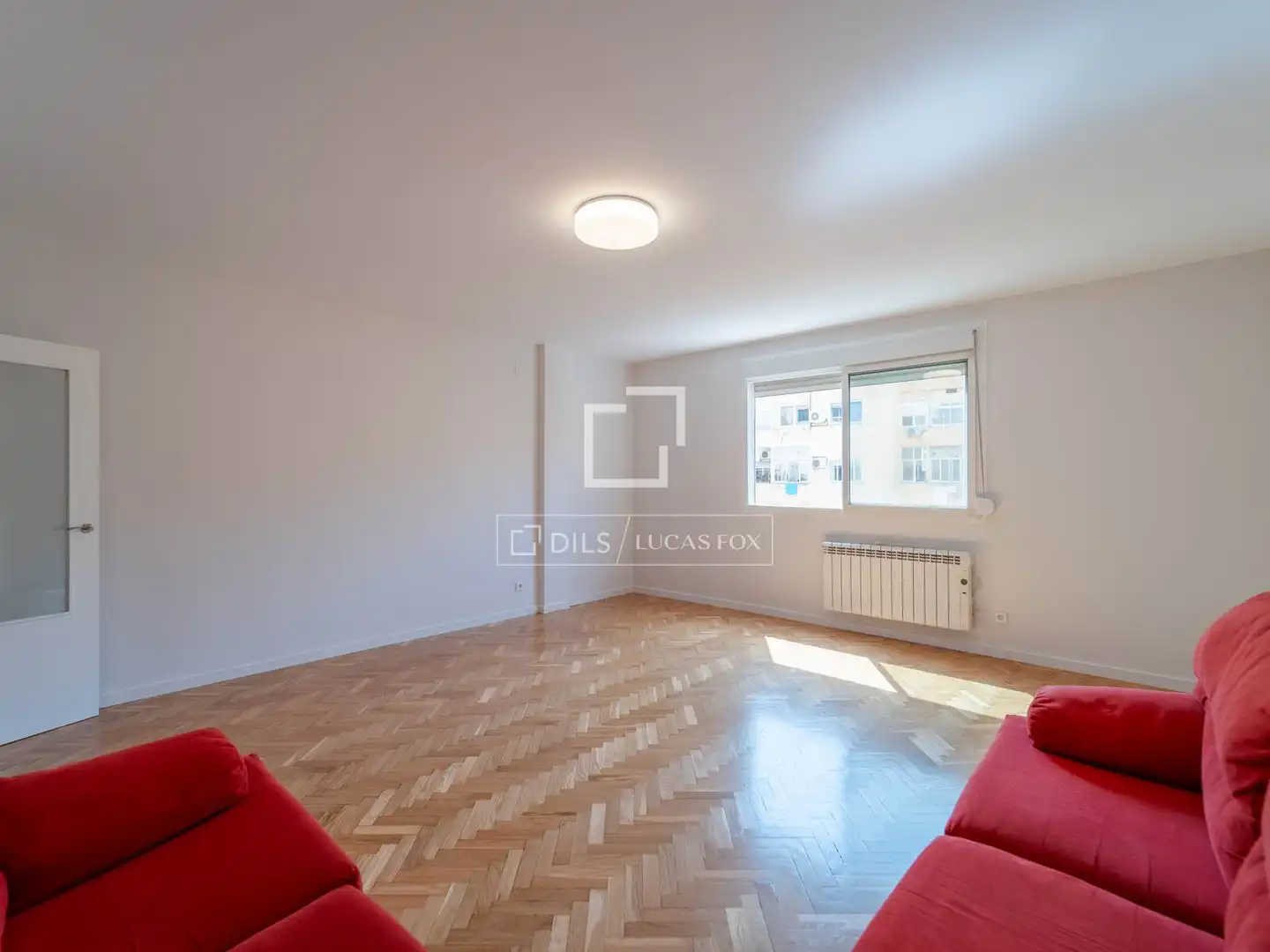 Sala de estar de Piso de alquiler en Valencia con Aire acondicionado, Parquet y Terraza