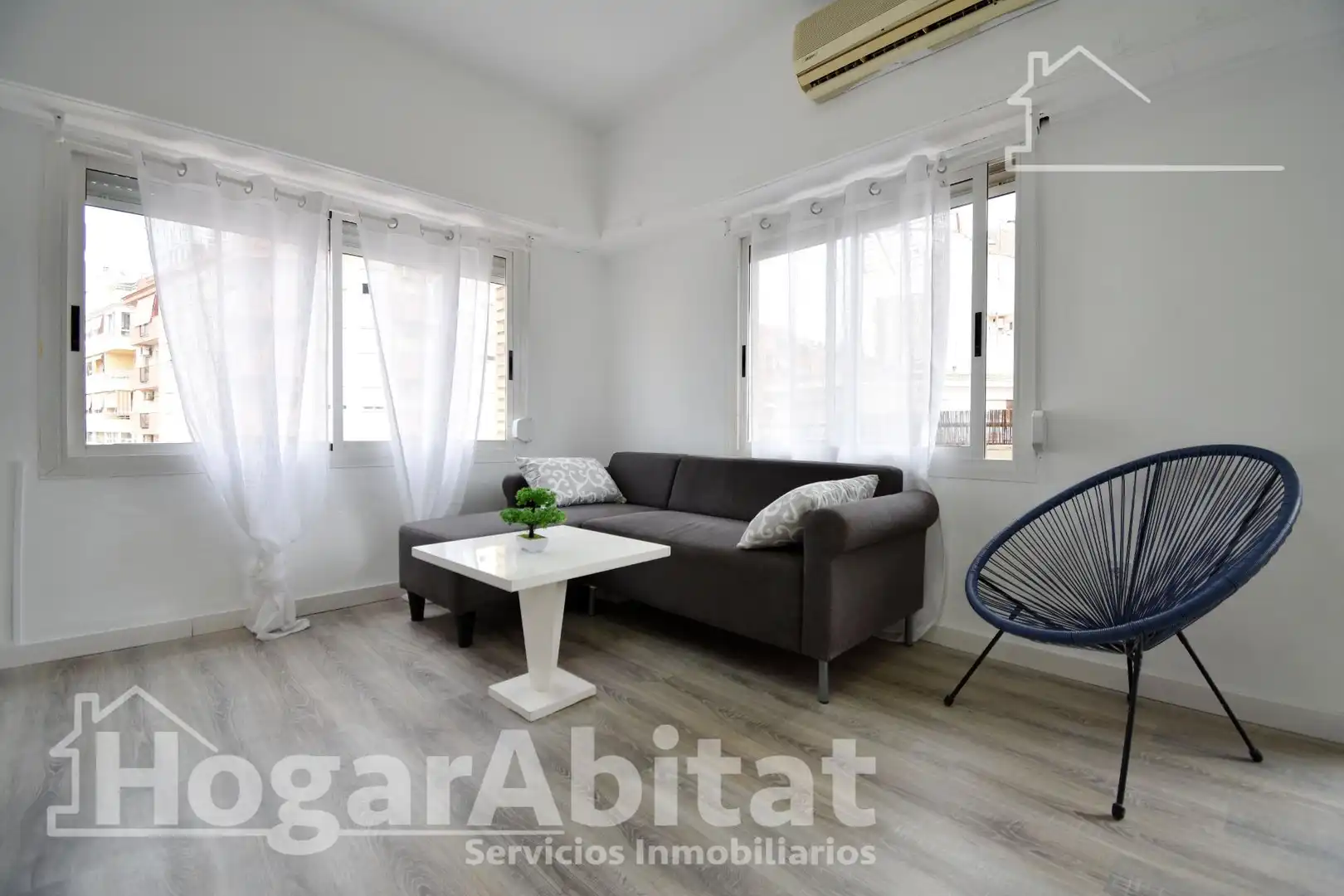 Living room of Flat for sale in Dénia  with Air Conditioner, Heating and Terrace