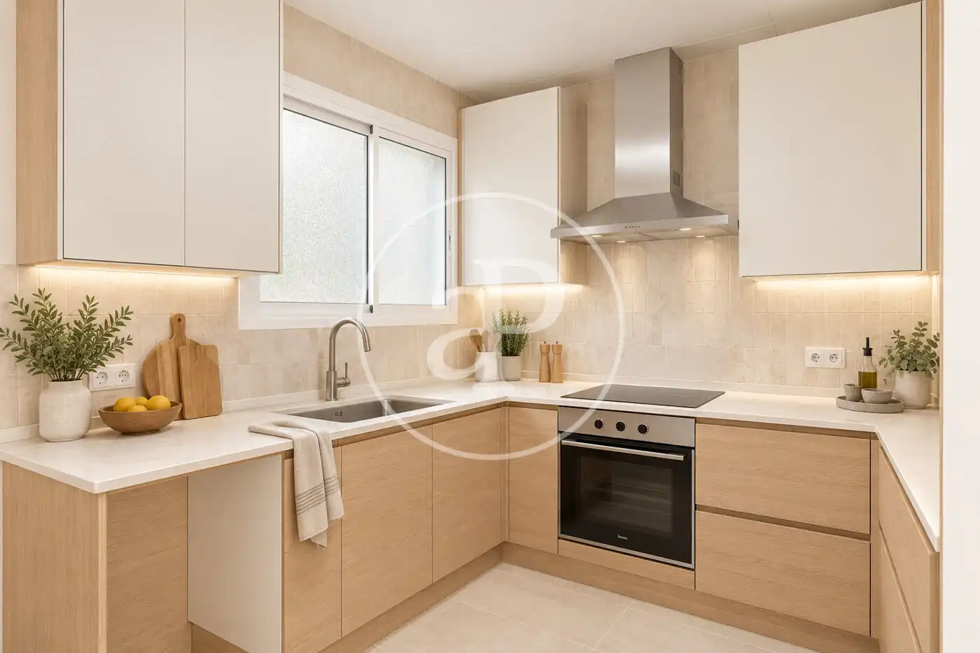 Cocina de Piso en venta en Sarrià - Sant Gervasi