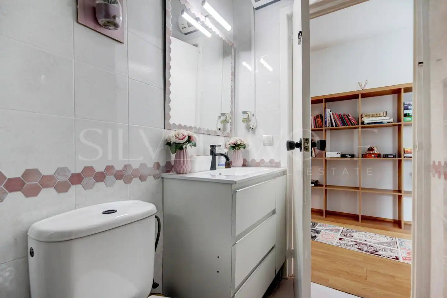 Badezimmer von Haus oder Chalet zum Verkauf in Cunit mit Klimaanlage, Heizung und Privatgarten