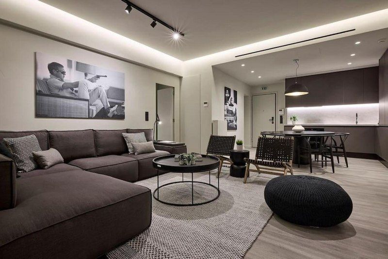 Living room of Flat to rent in Málaga Capital  with Furnished and Pets allowed