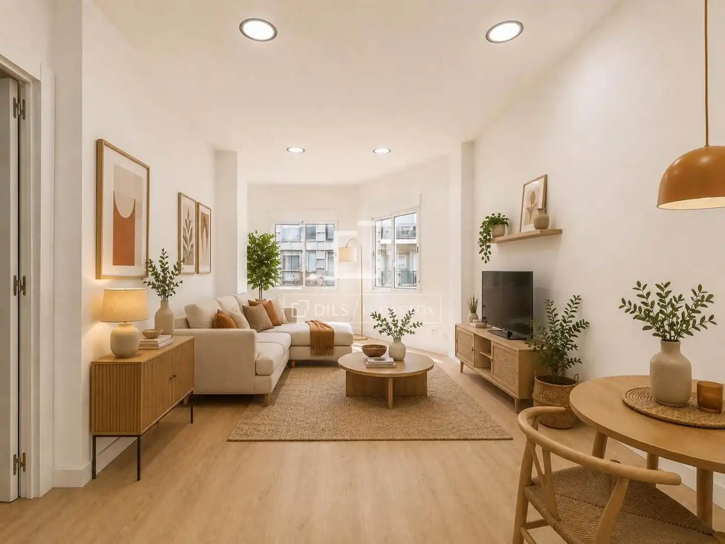 Wohnzimmer von Wohnung zum Verkauf in Barcelona