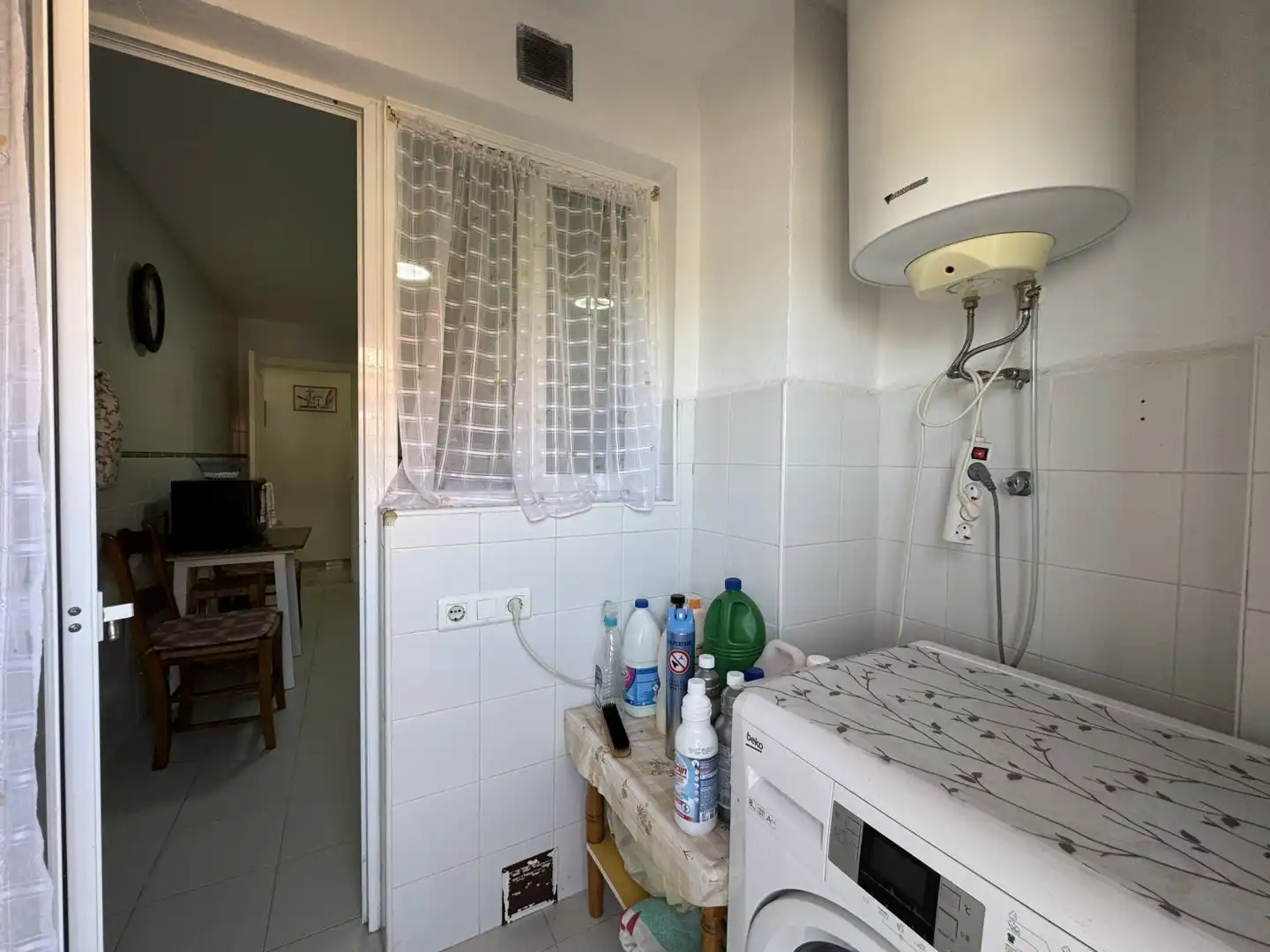 Kitchen of Flat for sale in Chipiona  with Swimming Pool, Furnished and Balcony